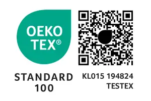 Since 2008: Oeko-Tex Standard 100