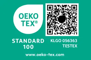 Since 2008: Oeko-Tex Standard 100